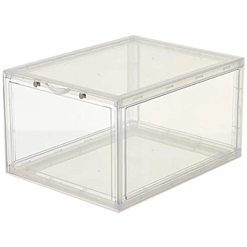

Shoe Storage Container - Stackable - Clear - for Men Women