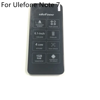 

Ulefone Note 7 Used LCD Display Screen + Touch Screen + Frame For Ulefone Note 7 MTK6580A Quad-core 6.1" 1280*600 Smartphone