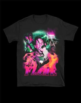 

La Flame Vintage Inspired 90'S Rap T-Shirt Tops New Unisex Funny Tee Shirt