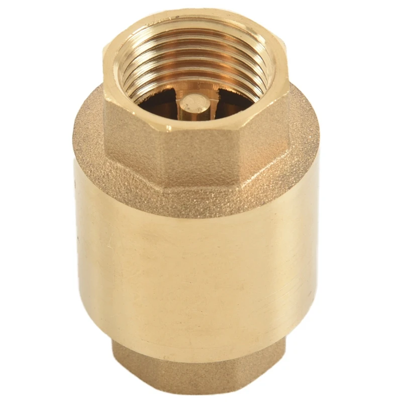 

Vertical Brass Spring Check Non-Return Valve size 1/2inch