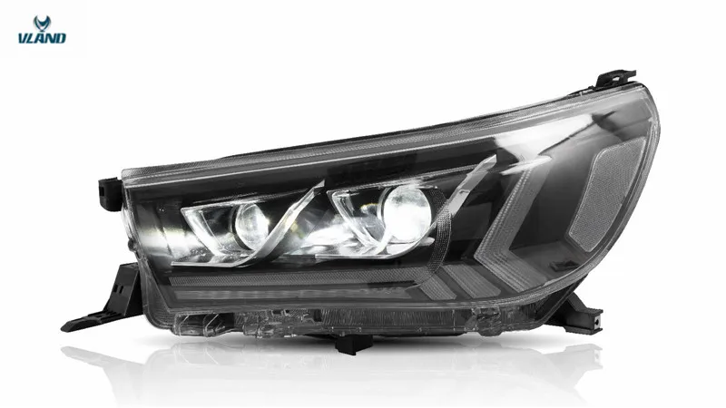 Vland factory for car headlight for Hilux headlight full led for Revo head lamp