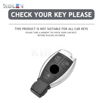 TPU Car Remote Key Case Cover Shell per Mercedes Benz A C E S G Class GLA CLA GLK GLC W204 W463 W176 W251 W205 Protector Holder - TPU Car Remote Key Case Cover Shell per Mercedes Benz A C E S G