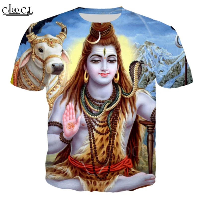 

CLOOCL Indian Goddess Men Women 3D Print T Shirts Short Sleeve Harajuku Tee Shirt Hip Hop Unisex Streetwear Tops