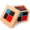 Montessori Arithmetic Algebraic Binomial Cube Trinomial Cube Wooden Toys Mathematics Materials for Elementary Wooden Math Toys 4