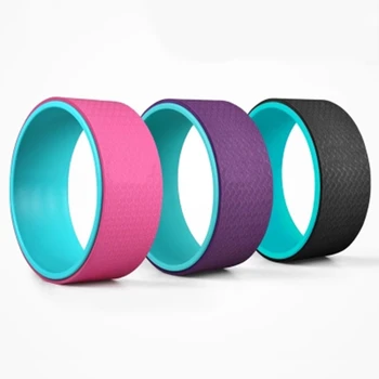 

TPE Yoga Pilates Wheel Circle Gym Fitness Waist Shape Bodybuilding Back Training Tool Workout GYM Yoga Training Accessories