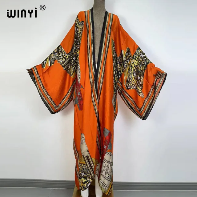 Europe WINYI new tunic bikini sweet lady pink boho Cardigan stitch Cocktail sexcy Boho Maxi Holiday Batwing Sleeve KIMONO mujer 40