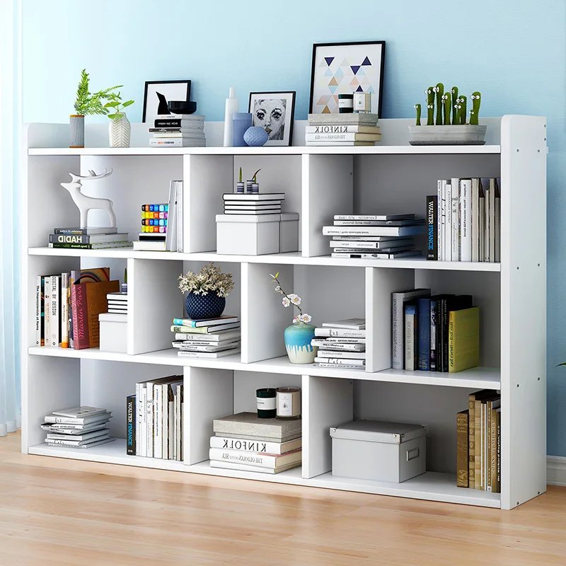 

Bookshelf Simple Floor Simplicity Economical Living Room Entrance Storage Shelf Combination Province Space Bedroom Storage Small