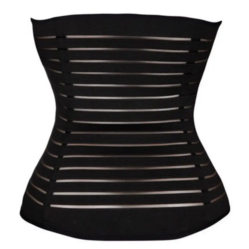 M-3XL-Waist-Trainer-Breathable-Firm-Women-Body-Shaper-Plus-Size-Slimming-Belt-Solid-Black-Skin(6)