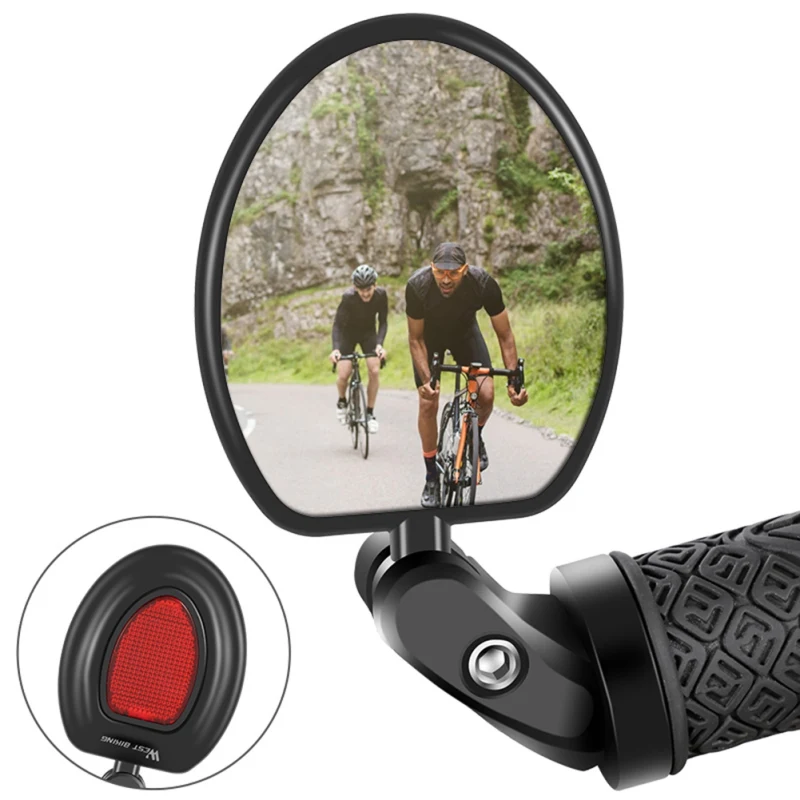 Adjustable Bicycle Rearview Mirror Handlebar Mirrors Handlebar Back Eye