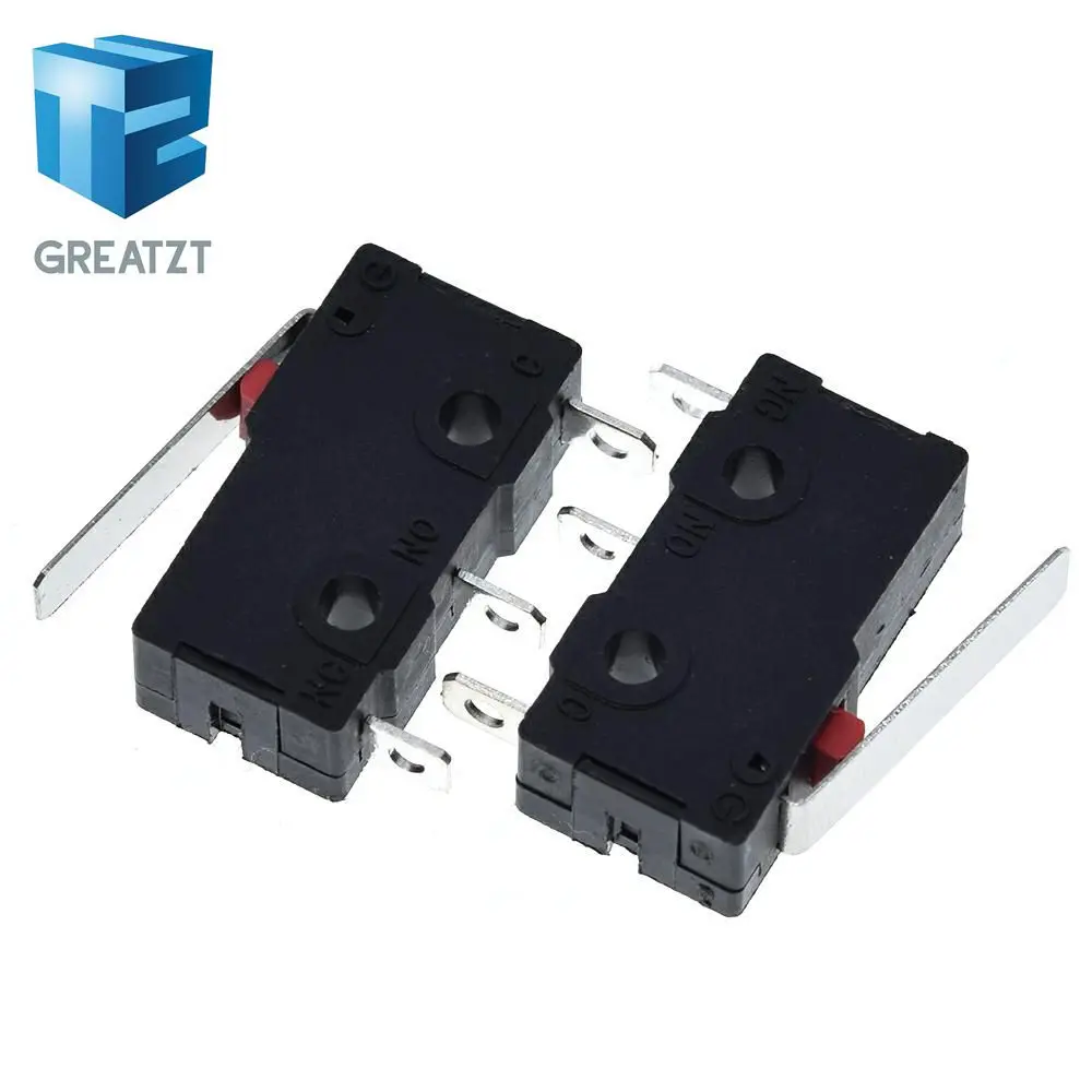 GREATZT 10 шт. тактовый выключатель на выключенном штативе 5 А 250 В микровыключатель 3