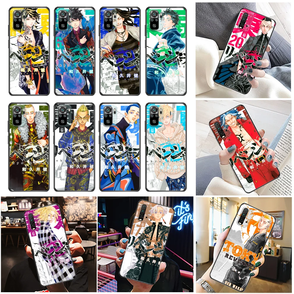 Чехол для телефона с токийским рептилием Takemichi Xiaomi Redmi 9 9i 9AT 9T 9A 9C 10X Pro 4G 5G Carcasa Coque