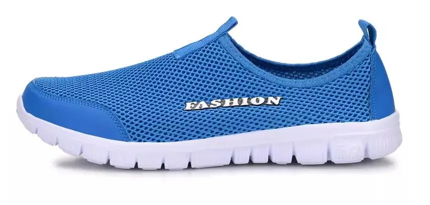 Мужские высокие мягкие ботильоны; сезон зима-осень; Мужские ботинки в байкерском стиле; деловая Рабочая обувь; оксфорды; пара обуви - Цвет: air mesh blue