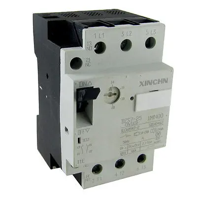 

14-20A 1NO 1NC 25A 3 Pole Motor Protector Circuit Breaker