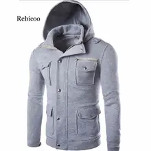 Зимний мужской приталенный Тренч, английский стиль, длинная куртка, пальто с карманами, длинные рукава, куртки с шапкой для мужчин, пальто, Новинка