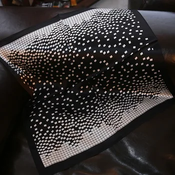 

New silk scarf "classic square" silk scarf scarf silk scarf 100% mulberry silk professional commuter