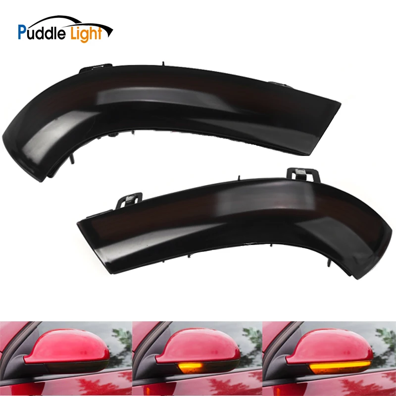 Для Iskoda Superb Seat Alhambra VW Golf 5 Jetta GTI Passat Динамический светодиодный светильник сигнала поворота боковое крыло зеркало индикатор