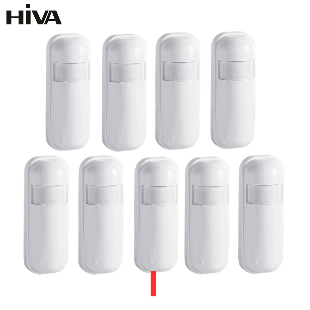 Wireless 433MHz EV1527 Mini PIR Motion Sensor Alarm Detector Infrared Sensor PIR Sensor Motion Detector for Home Burglar Alarm 