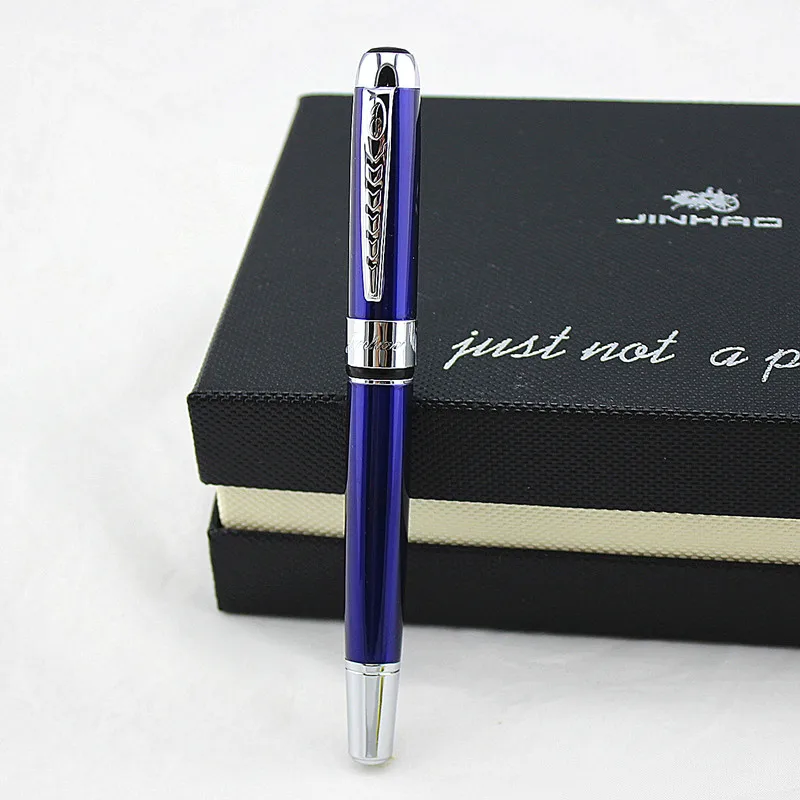 Новое поступление Jinhao 250 Роскошная ослепляющая синяя авторучка