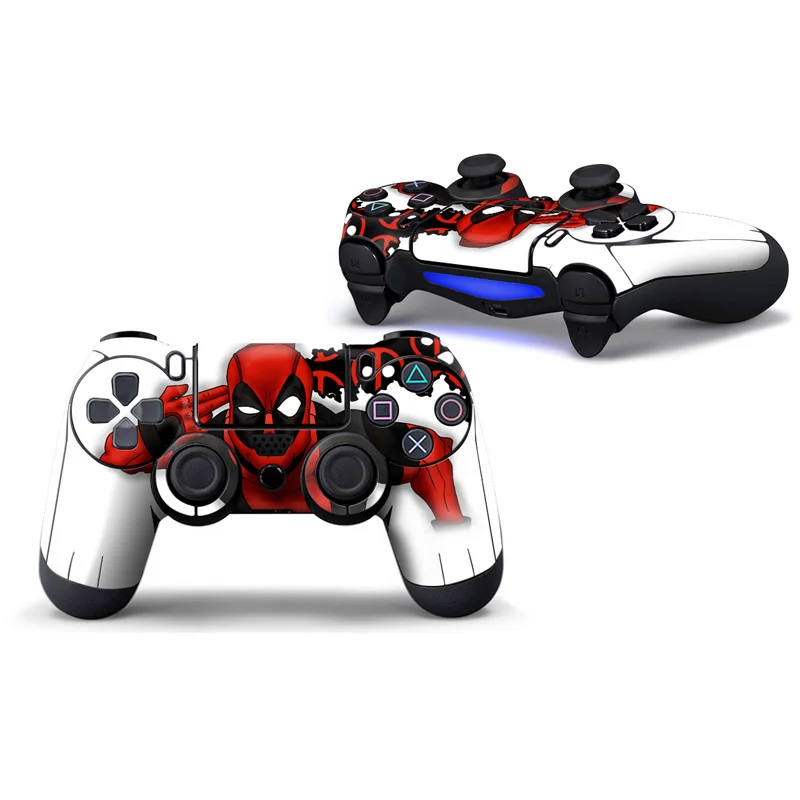 4 Полное покрытие кожи наклейка s для sony Playstation 4 контроллер предотвращает царапины протектор Наклейка для PS4 игровой контроллер аксессуар - Цвет: 4