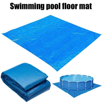 

Newest Ground Cloth Swimming Pool Floor Protector Mat Foldable Waterproof Paddling Pools