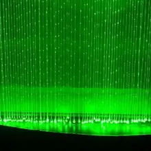PMMA Пластиковый волоконно-оптический кабель 700 м/светильник в рулоне, подвесной светильник для двигателя, декор для занавесок, сверкающий светодиодный светильник с боковым заострением 1,5 мм