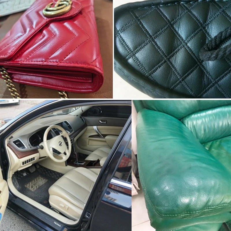30ml Purple Red Leather Coloring Paint Shoe Cream in Bag Sofa Car Seat Scratch Leather Dye Repair Restoration Color Change Paint leather paint