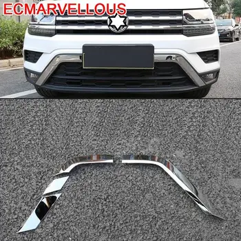 

Window Body Front Bumper Automobile Decorative Chromium Car Styling Accessories Modification Covers 18 19 FOR Volkswagen Tharu