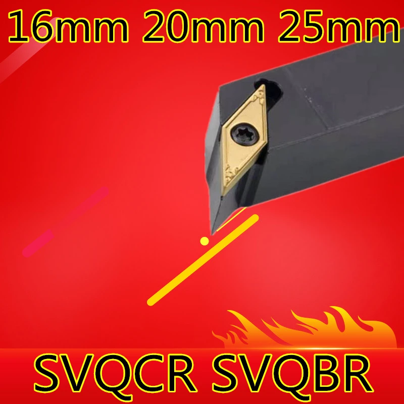 

1PCS SVQBR SVQBL SVQCL SVQCR 1616H11 1616H16 2020K16 2525M16 SVQCR1616H16 SVQBR2020K16 SVQCR the CNC External Turning Tools