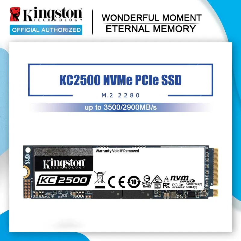 Твердотельный накопитель M2 2280 SSD Kingston M.2 1 ТБ 500 Гб 250 ГБ HD NVMe жесткий диск для