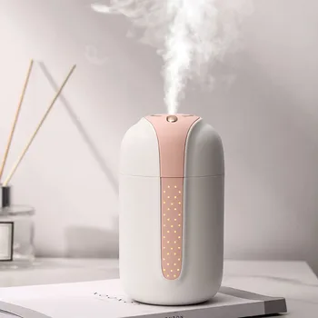 

Ultrasonic Mini Air Humidifier Aroma Essential Oil Diffuser for Home Car USB Fogger Anion Mist Maker with LED Night Lamp
