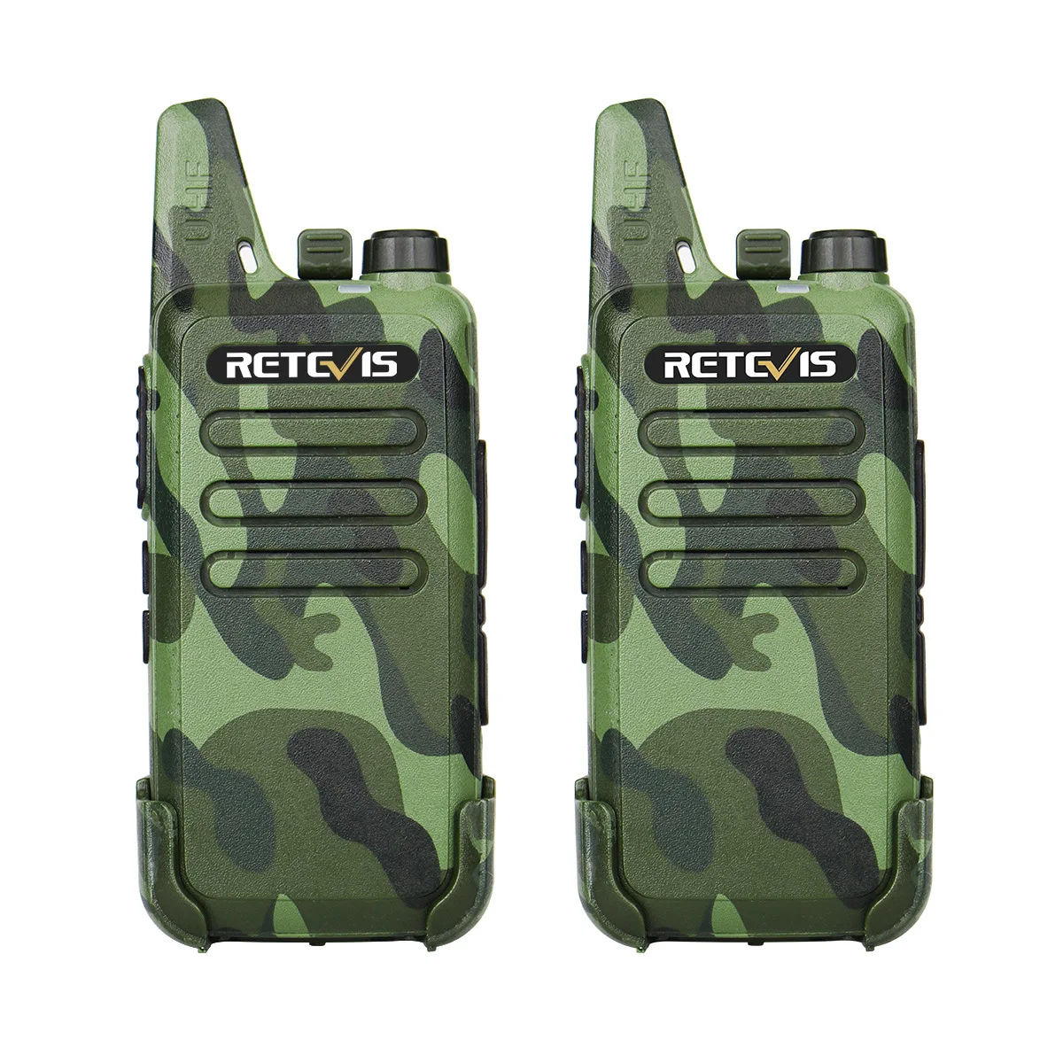 

Retevis RT22 Walkie-talkie Camouflage Color One Pair of Dress Ultra-Thin Tile Force KD-C1
