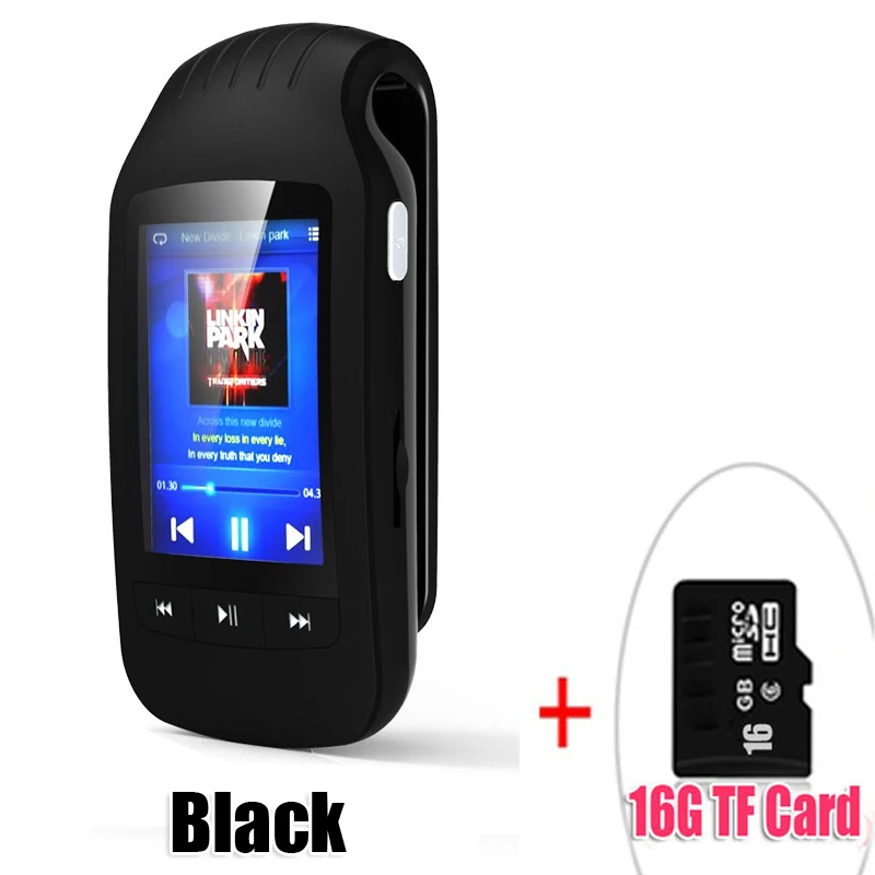 MP3 Player HOTT Support Sport Pedometer Bluetooth FM Radio TF Card Slot 1.8 " LCD Screen MP3 Stereo Music Player 