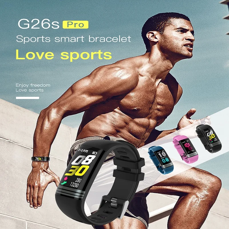 G26 Pro умный Браслет P67 водонепроницаемый сердечный ритм кровяное давление кислородный фитнес-браслет многофункциональный спортивный режим умный Браслет