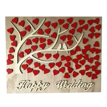 Персонализированная 3d деревянная Свадебная Гостевая книга Альтернатива уникальное дерево Свадебная Гостевая книга деревенский пользовательский знак книга для свадебного декора