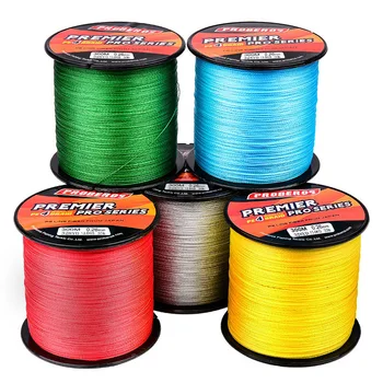 

4 Braid Fishing line 6-100LB 300M 4 Strands Fishing Nylon Accessory Durable Fluorocarbon Sea Super Strong Thread Bulk Spool PE
