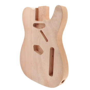 

Unfinished Guitar Body Mahogany Wood For ST Electric Guitars Replacement Set in, DIY Guitars Material