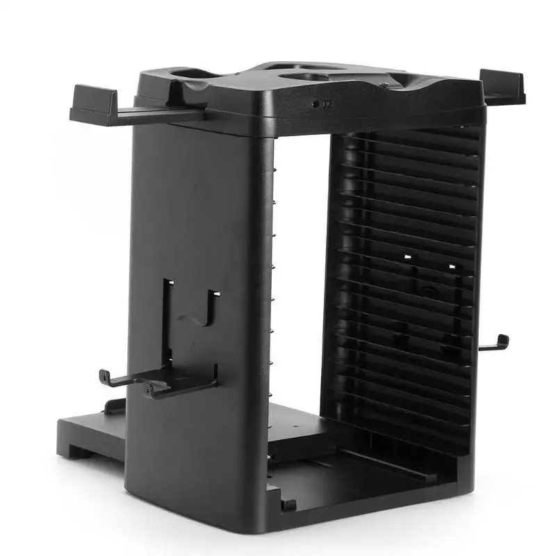 

Disc Tower Vertical Charger for PS4/ PS4 Slim/ PS4 Pro Multifunction Charging Dock Station Stand for Xbox One Slim X Accessory