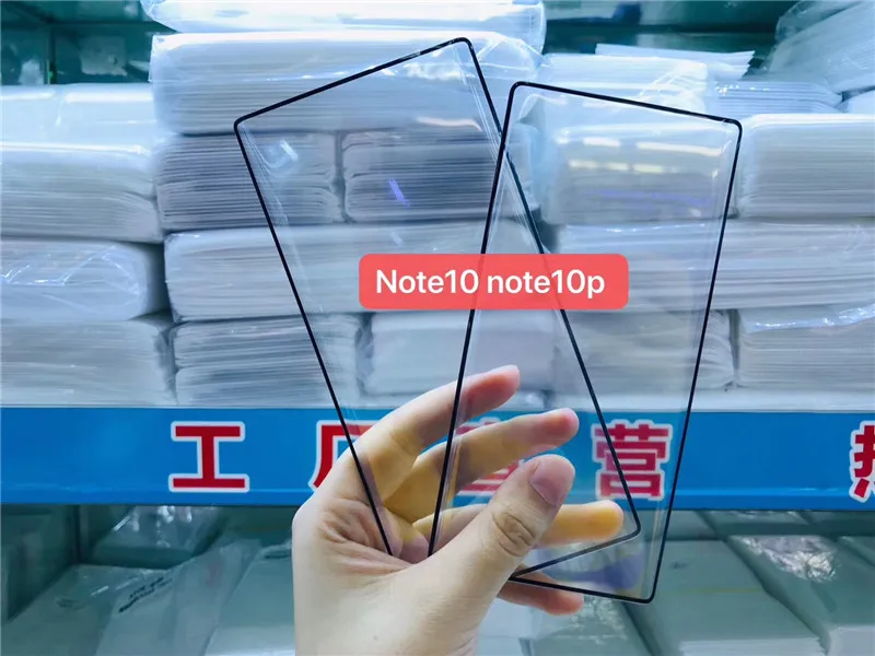 100 шт/партия закаленное стекло для samsung Galaxy Note 10 3D изогнутое полное покрытие протектор экрана на для samsung Note10 Plus стекло