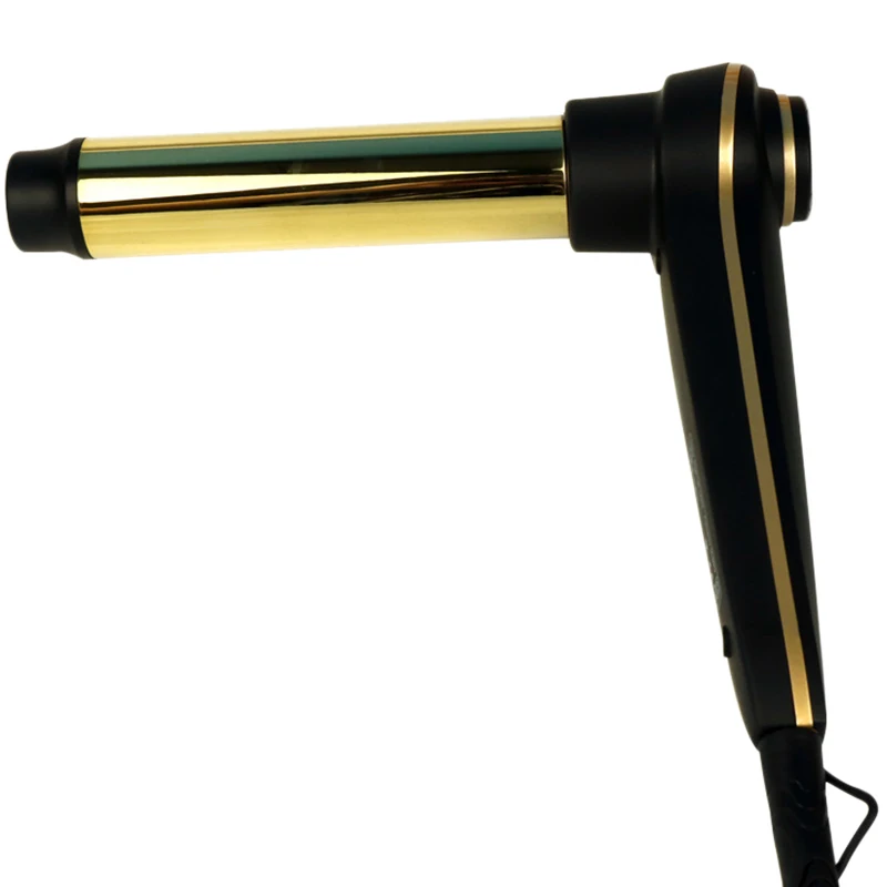 

EAS-Anti-Hot 7 Shape Electric Hair Curler Pure Copper Tube 1.25 Inch Barrel Memory Function Buzzing Warning