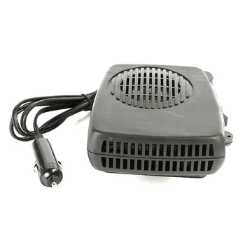 

Portable Auto Car Heater Defroster Demister 12/24V 200W Electric Heater Windshield 360 Degree Rotation ABS Heating Cooling Fan