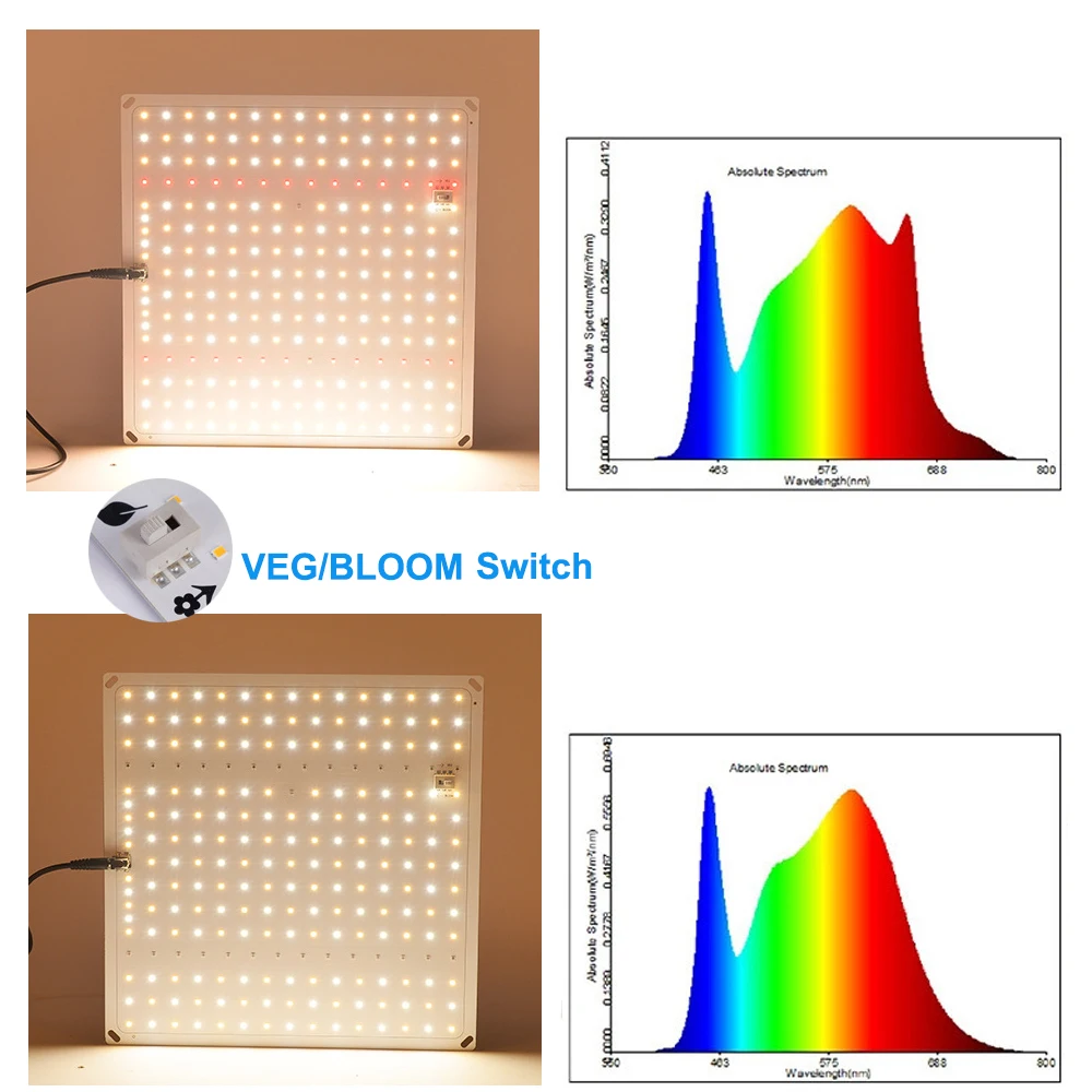 Voll-spectrum VEG/BLOOM Schalter Samsung LM281b Diode 1000W/2000W/3000W Dimmbare Quantum LED Wachsen Licht Für Indoor-Anlage Greenhous – Detail 10