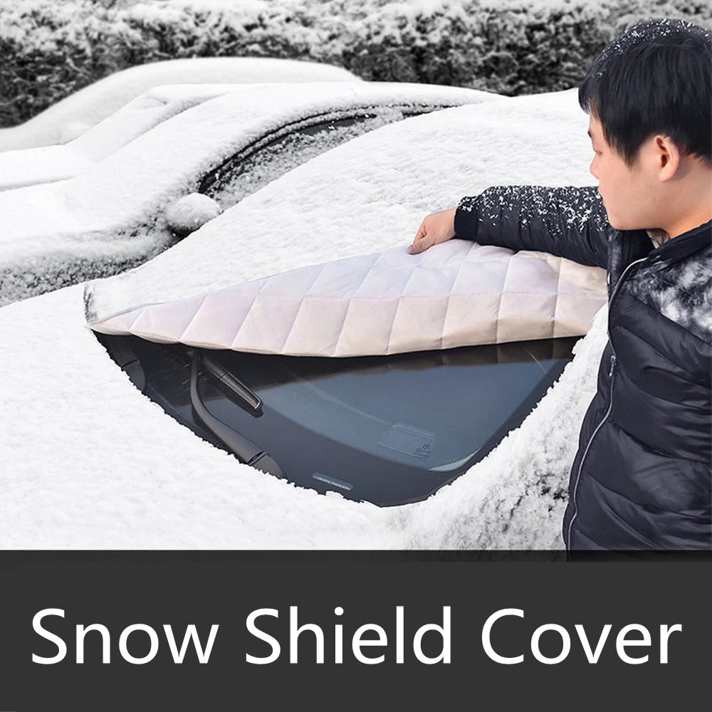 Winter Car Snow Shield Antiicing Cover Snow Remover Waterproof