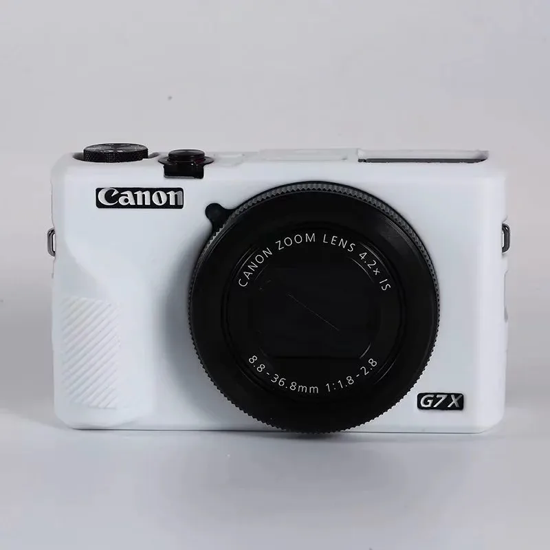 Мягкий силиконовый резиновый защитный корпус для камеры, чехол для Canon G7XII G7X II G7X Mark 2 G7X III G7X3 G7X Mark 3, сумка для камеры