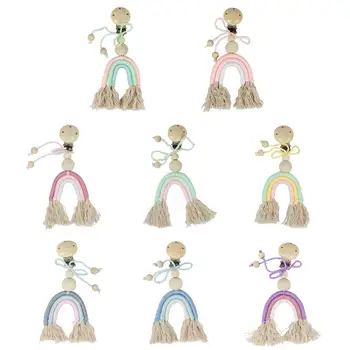 

Baby Wood Crochet Teether DIY Jewelry Making Pacifier Clip Pendant