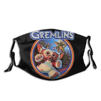 

Gremlin 84 Unisex Non-Disposable Mouth Face Mask Gizmo Anti Bacterial Dust Protection Cover Respirator Mouth Muffle with Filters