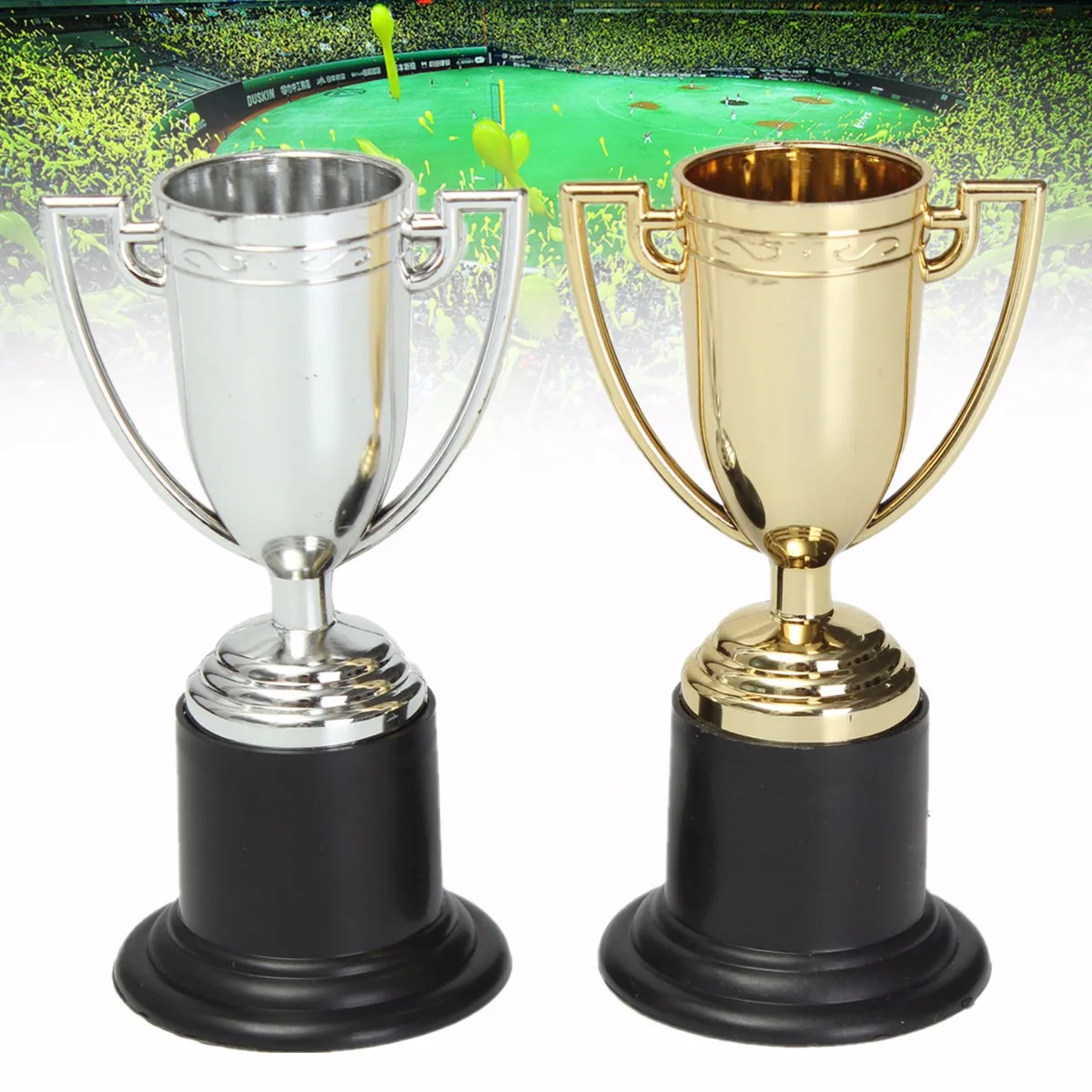 Мини-трофей трофеи золотые серебряные футбольные чашки трофеи 10 см для спортивных мероприятий День рождения Дети партия наполнитель подарок