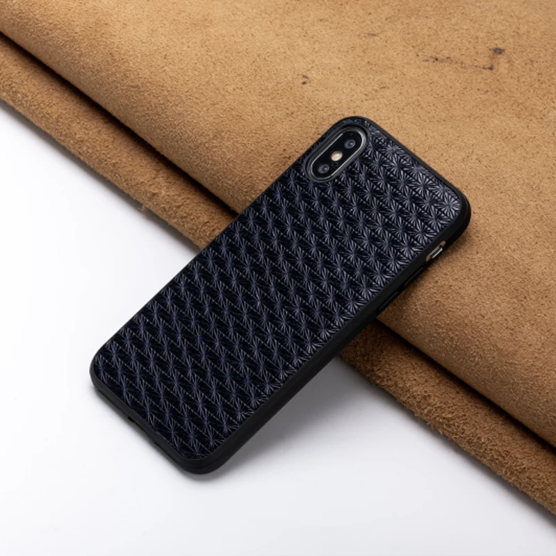 Травяной воловья кожа чехол для телефона для IPhone X XS Max XR для Apple 5 5S SE 6 6S 7 8 Plus защитный чехол для телефона Встроенный чехол противоударный