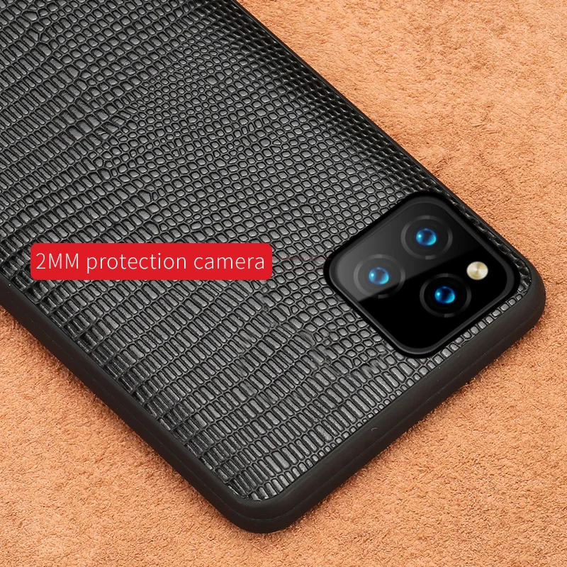 Чехол для телефона из натуральной кожи для Apple iphone 11 11Pro 11 Pro Max X XR XS Max 6 6S 7 8 plus 360 полный защитный чехол из Кожи Ящерицы