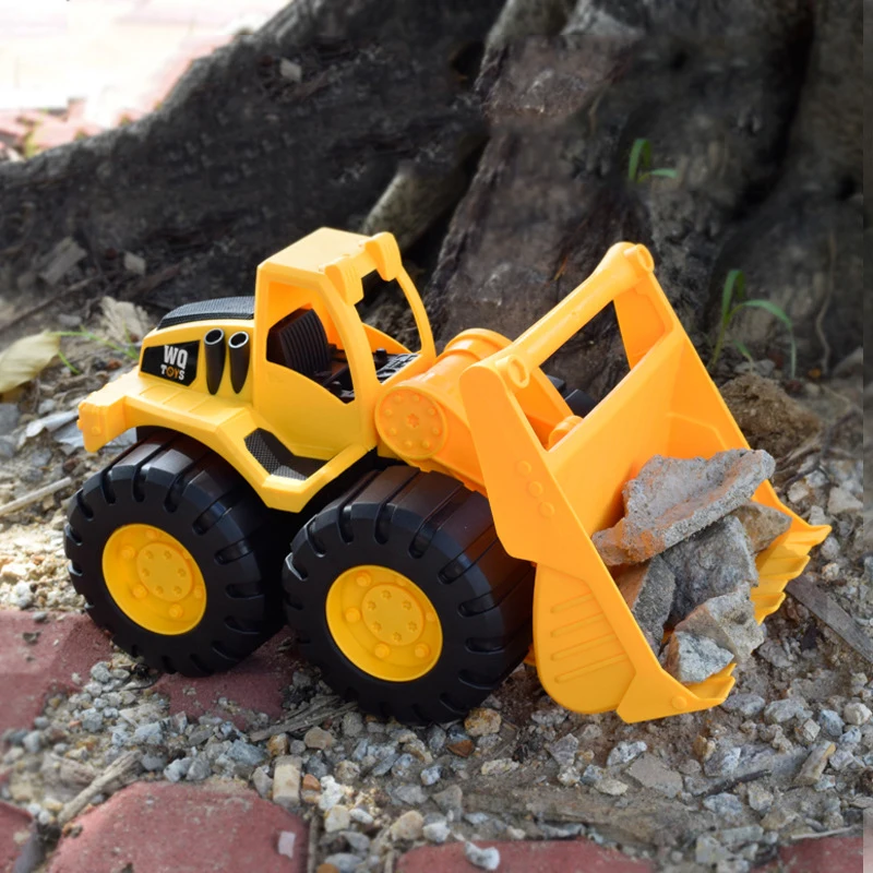 Simulation Engineering Car Model Diecast Construction Bulldozer Excavator Construction Vehicle Model Toy Car Kid Children Boy