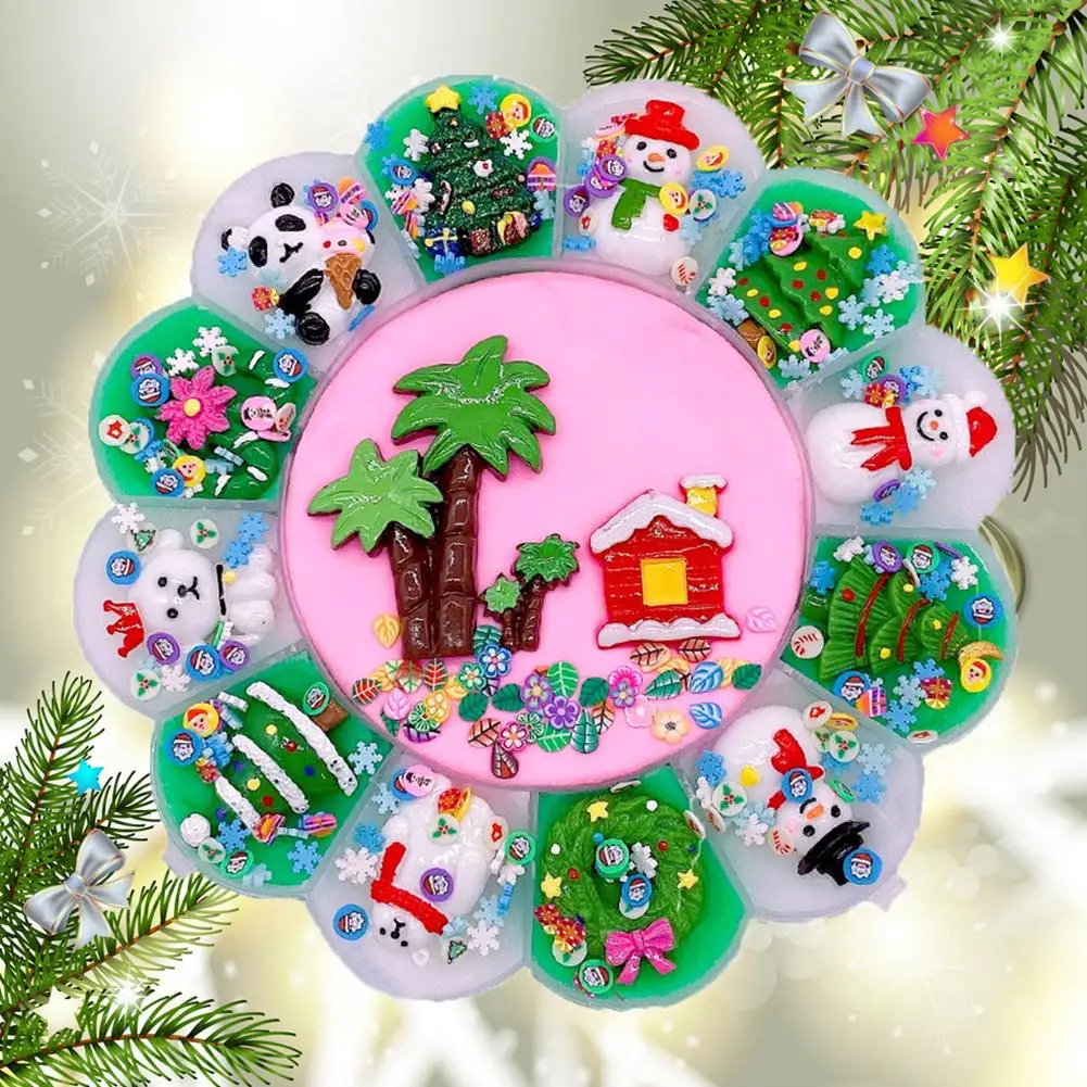 Детские развивающие игрушки Slime Crystal Mud Kit DIY Charm Slime Kit пластилиновые игрушки подарки